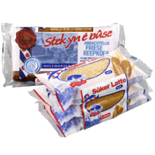 Molkwarder stek yn'e bûse of sûkerlatte 3-pack